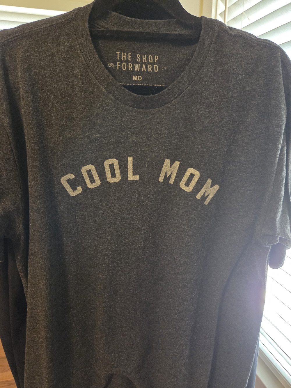 Cool Mom Graphic Tee - Charcoal